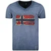 Geographical Norway Muška majica Joasis ss 401, Plava