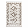Rjava/kremno bela zunanja preproga 80x150 cm Gemini – Elle Decoration
