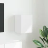 TV zidni ormar Zidne Bijelo 30 x 31 x 40 cm Konstruirano drvo