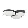 Eglo 900853-LEDRGBW prigušiva plafonska svetiljka BARBANO-Z 3xLED/7,5W/230V crna