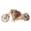 UGEARS 3D lesena mehanska sestavljanka VM-02 Motorno kolo (chopper)