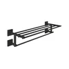 GROHE 410992430 - Večnamenski obešalnik za brisače START CUBE 600 mm črn