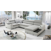 Kotna garnitura Pearland 101 Siva, Funkcija spanje, Predal, 358x205x80cm
