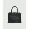 SORENA HANDMADE Ženska torba Adora medium tote, Crna