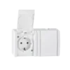 Utičnica og dvopolna dup. ip44 16a 250v 242 aling