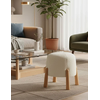 ATELIER DEL SOFA Tabure Floki White