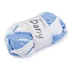 Pletenina šenil Dany 100 g - modra fino meta