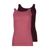Skiny Top roza/vinsko rdeča
