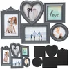 shumee Fotookvir Corazon za 5 fotografij, siv