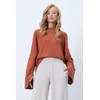 Trend Alacati Stili Ženska bluza Alc-X14434, Narandžasta
