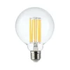 LED sijalica FILAMENT G95 E27/6W/230V 3000K