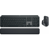 Logitech MX Keys S Combo tipkovnica Miška vključena Pisarna Brezžični RF + bluetooth QWERTY Angleški (britanski) Grafit