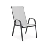 Baštenska stolica Martinez 56x65x90x42cm siva Bizzotto