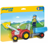 Playmobil Traktor s prikolico 6964 - Playmobil 1.2.3.