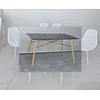 Trpezarijski sto 120cm Crni