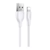 USB kabel REMAX Lesu Pro RC-160i iPhone Lightning 2.1A beli 1m