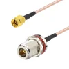 shumee Pigtail N vtičnica BH/SMA vtič RG316 1m