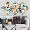 Wallity slika 4MDF709257052, 60x115 cm, 4 dijela