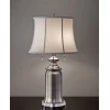 Feiss FE-STATEROOM-TL-AN - Stona lampa STATEROOM 2xE27/60W/230V srebrna