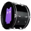 NRG Grand Roar Navijaški boben 20 Black Force