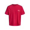 Jack & Jones Junior Majica JORNorberto rdeča/bela