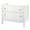 HEMNES Postolje umivaonika,2 fioke, bela, 100x47x83 cm