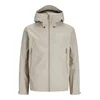 JACK & JONES Prehodna jakna Trail greige / bela