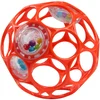 Oball Igrača RATTLE 10 cm oranžna 0m+