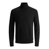 Jack & Jones Golf Emil Knit Roll Neck 12157417 Črna Regular Fit