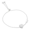 Zapestnica Michael Kors Bril Heart Sldr MKC1518AN040 Srebrna