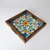 Aberto Design Poslužavnik REF059 35 x 35 x 4 cm, Šareni