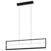EGLO LED visilica FARNETA 15 W 98 cm crna bela 3000K dimabilna 390024