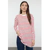 Trendyol Modest Ženska bluza Tctaw22Uk0240, Crvena