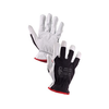 Kombinirane rokavice TECHNIK PLUS, črno-bele, velikost 2,5 mm, kosov. 09