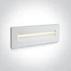 UGRADBENA SVJETILJKA LED/8,5W/3000K/160lm/44°/240V IP65 BIJELA