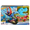 Northix Igralni komplet T-Rex Chomp Down z avtomobilčki Hot Wheels in stezo