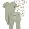 Carters komplet 3/1 (bodi 2kom,pantalone),dečaci