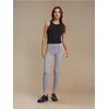 Sinsay - High waist skinny farmerke - crno