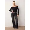 Trendyol Milla ženska bluza Twoaw25Bz00008, crna
