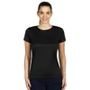 TEE LADY ženska sportska majica kratkih rukava Boja: crna Veličina: XL