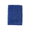 Modra frotirna bombažna brisača 30x30 cm Classic – Zone
