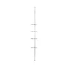 WENKO 18596100-Kotni element PREA 28x200 cm iz nerjavečega jekla/sijajni krom