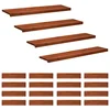 Vidaxl Stopnice 20 kos 120 x 30 x 2 cm Rjava Trda bukovina