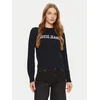 GUESS JEANS Pulover  mornarska / bela