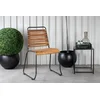Venture Design Jedilni stol 2 kosa 59x57x86 cm črne barve