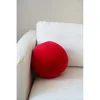 Aberto Design Ukrasni jastuk Pelus Top, 25x25x25 cm, Crveni