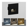 Brilagi - LED svetlo za stepenice JACK LED/3W/230V 3000/4000/6500K IP65 crna