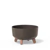 Gracia Dekorativna saksija Low Eco Wood L300LW, Braon