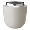 Vaza CONCAVE, 15 cm, pesek, nerjaveče jeklo, Stelton