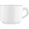 Seltmann Skodelica z ročajem Plano 280 ml, bela (6 kos)